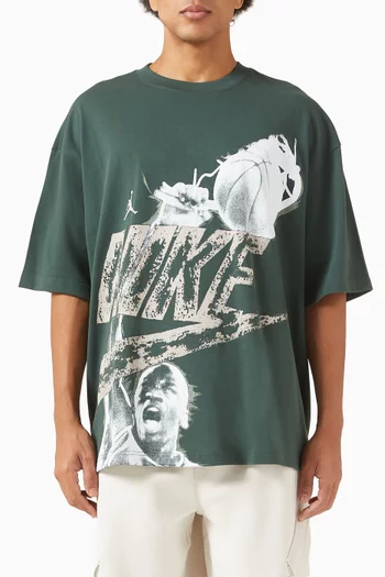 Reissue Oversized T-shirt in Cotton