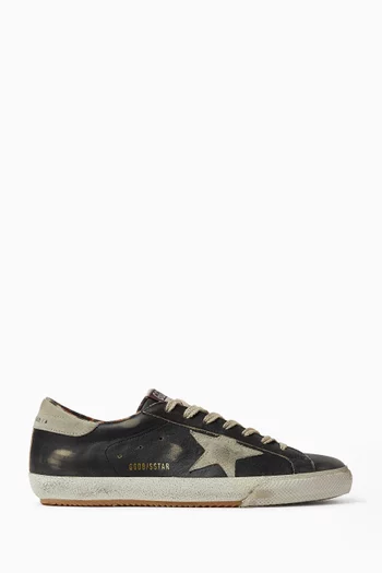 Super-Star Sneakers in Nappa Leather & Suede