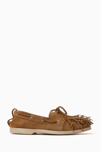 Cruise Fringed Loafers in Suede