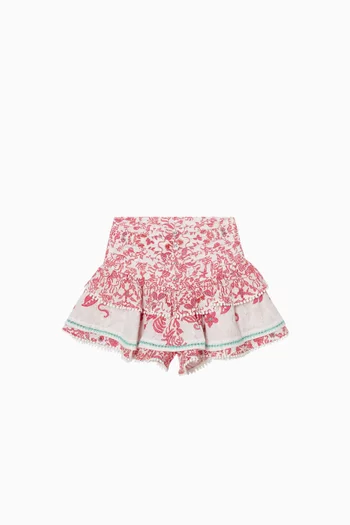 Alizee Mini Skirt in Cotton