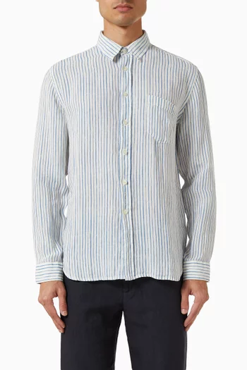 Regular Fit Shirt in Linen