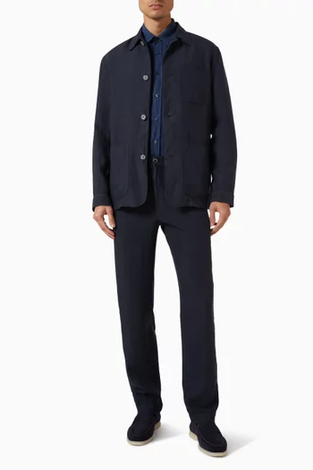 Regular Fit Shirt in Linen