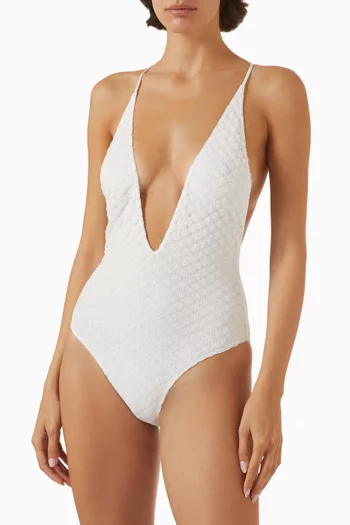 One-piece Swimsuit in Viscose-knit