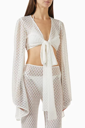 Cover-up Wrap Top