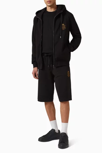 Coat Of Arms Hoodie in Cotton