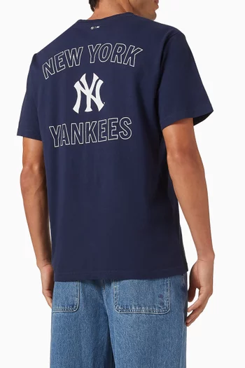 Yankees Arch T-shirt in Cotton