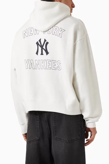 Yankees Curve Hoodie in Cotton