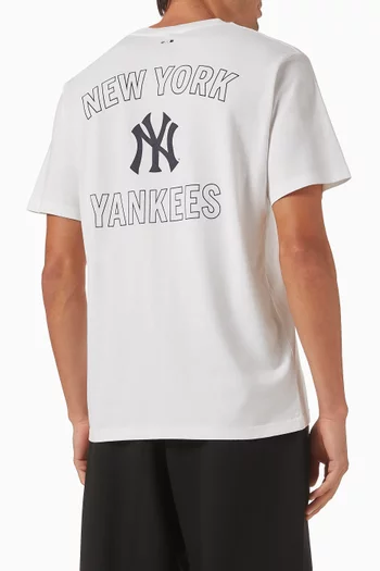 Yankees Arch T-shirt in Cotton