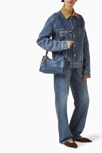 Loafer Bag in Denim