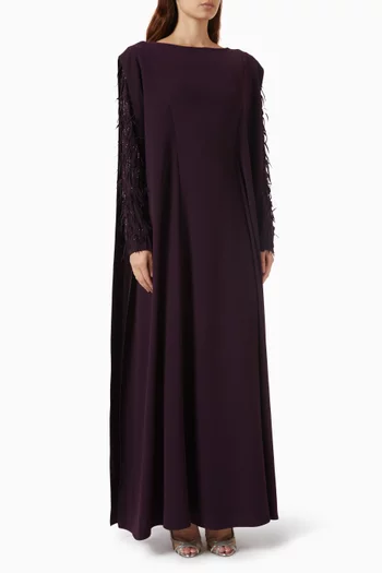 قفطان بكاب غير متماثل