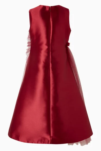 Pleated Midi Dress