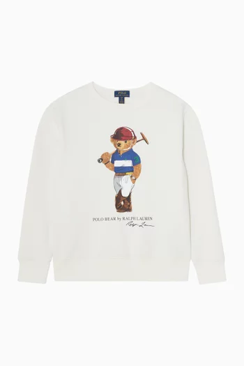 Graphic-print Sweatshirt in Cotton
