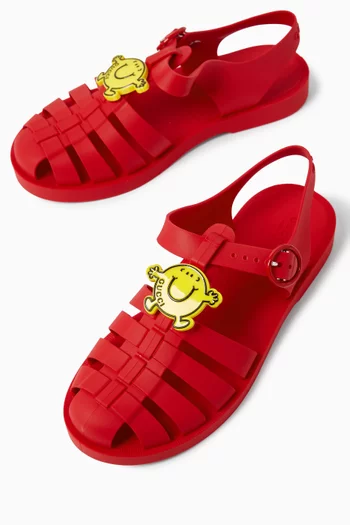 Sandals in Rubber