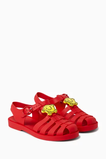 Sandals in Rubber