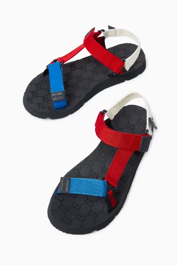 Logo Strap Sandals
