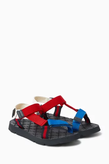 Logo Strap Sandals
