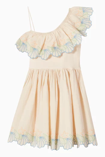 Cato One-shoulder Dress in Organic Cotton