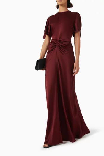 Gathered Waist Dress