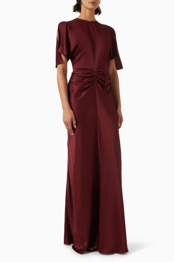 Gathered Waist Dress