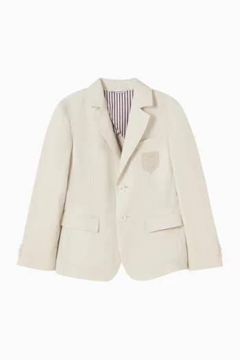 Deconstructed Linen Jacket