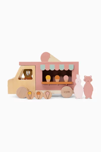 Wooden Ice Cream Truck