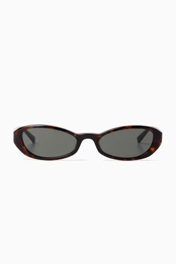 SL 871 Sue Oval Sunglasses in Acetate