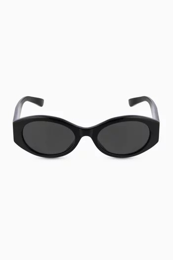 Nano Round Sunglasses in Recycled Acetate