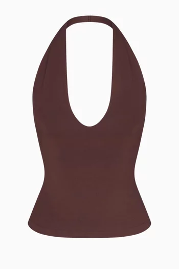Smooth Layers Halter Top