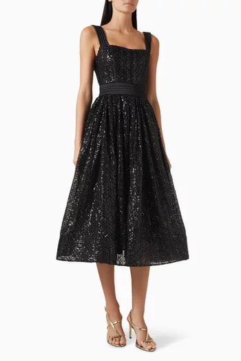 Charlotte Sequin-embellished Dress