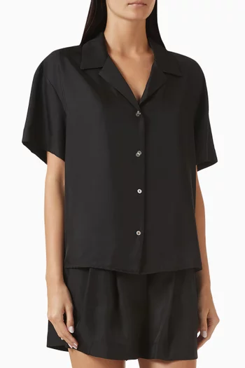 Prague Shirt in Silk Twill
