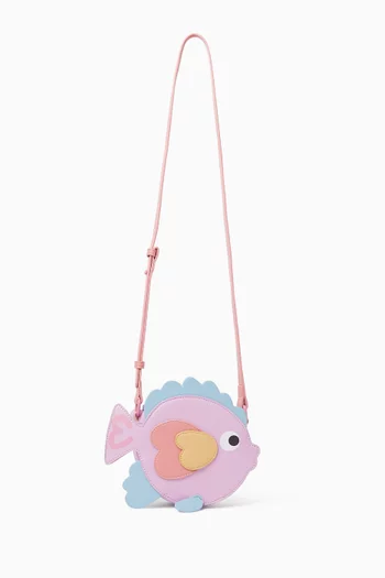 Fish-Shaped Crossbody Bag