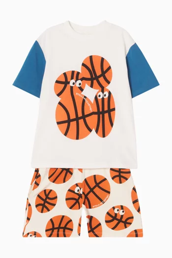 Logo Graphic T-shirt in Cotton