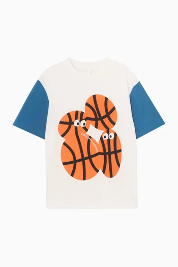 Logo Graphic T-shirt in Cotton