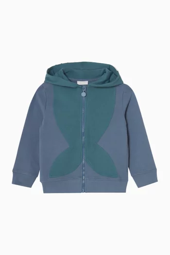 Whale-print Hoodie