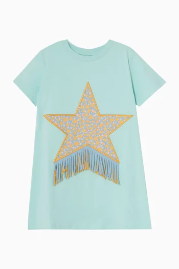 Star-print T-shirt