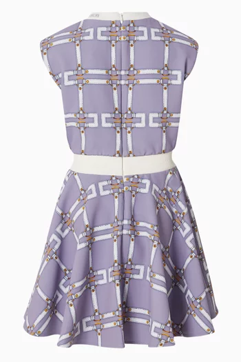 Printed Skater Dress