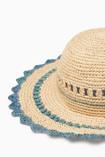 India Straw Beach Hat