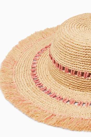 India Straw Beach Hat