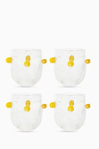 Manola Glass Tumblers, Set of 4