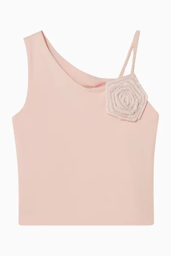 Cubist One Shoulder Top