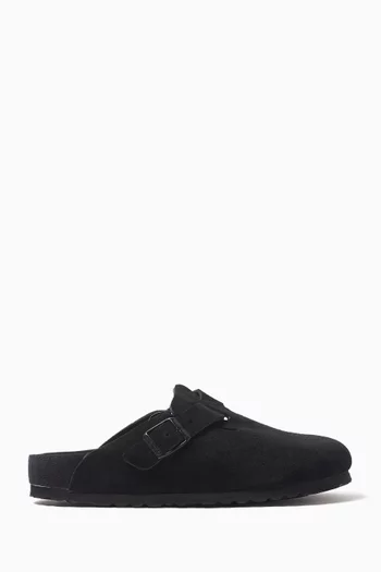 Boston Sandals in Suede Leather