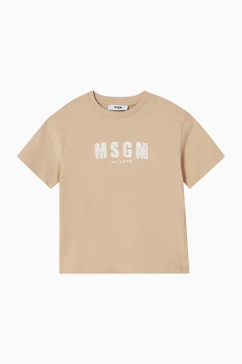Logo T-shirt in Cotton