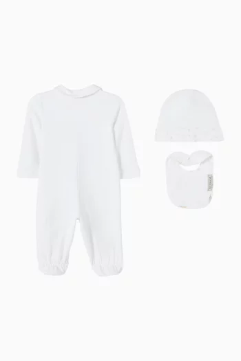 Dino Three-piece Set in Cotton