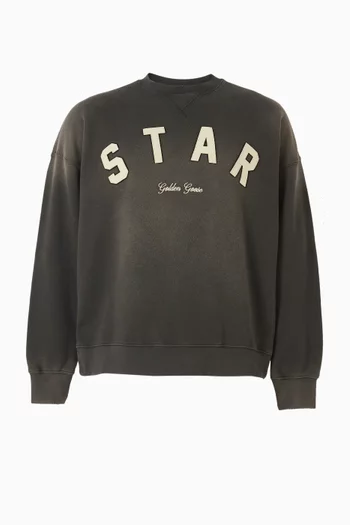 سويت شيرت بطبعة Star قطن للجنسين