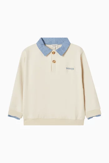 Priem Polo Sweater in Organic Cotton