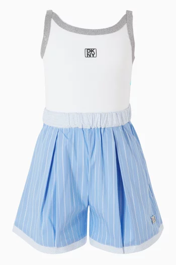 Sleeveless Logo Tank Top
