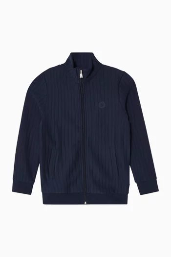Logo Zip Track Jacket