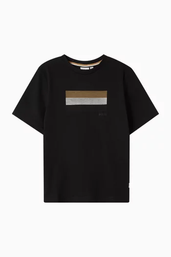 Logo T-shirt in Cotton-jersey