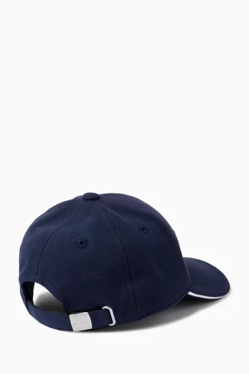 Logo Cap in Cotton-blend