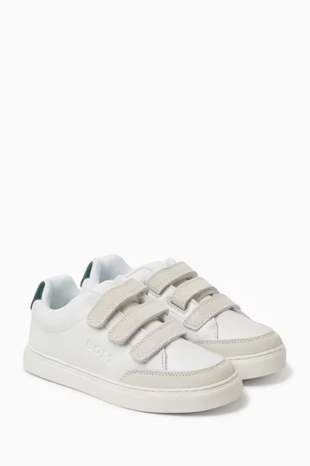 Logo Velcro Sneakers